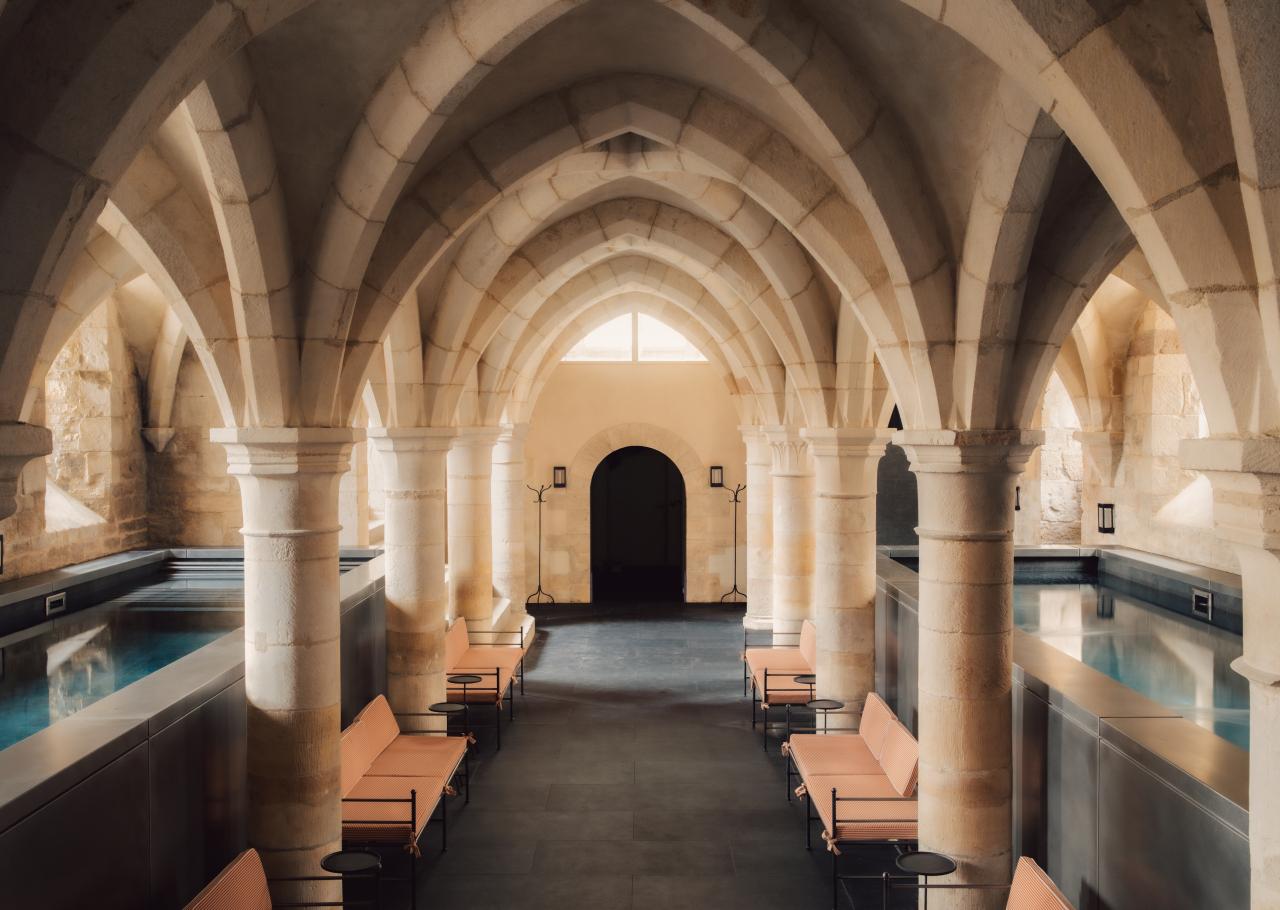 Le spa Caudalie des Sources de Vougeot © Jules Focone Le spa Caudalie des Sources de Vougeot © Jules Focone